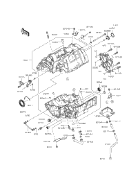 2013 Kawasaki NINJA 650 ABS (EX650FDS) Crankcase | Babbitts