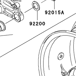 2003 Kawasaki Z1000 (ZR1000-A1) Rear Wheel/Chain | Babbitts