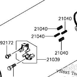 2016 Kawasaki NINJA ZX-10R (ZX1000RGFA) Starter Motor | Babbitts