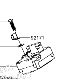 待機中 2016 Kawasaki NINJA ZX-10R (ZX1000RGFA) Starter Motor