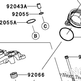 2006 Kawasaki NINJA ZX-6R (ZX636C6F) Cylinder Head | Babbitts