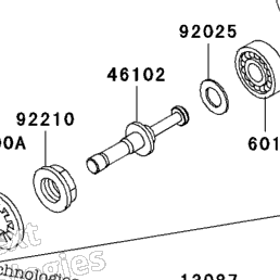 2007 Kawasaki KX85 (KX85A7F) Clutch | Babbitts Kawasaki Parts House