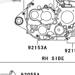 2004 Kawasaki KFX400 (KSF400-A2) Crankcase | Babbitts Kawasaki
