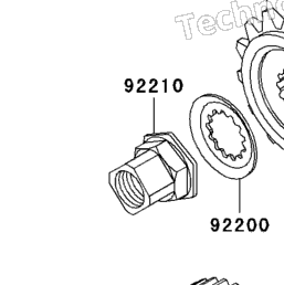 1999 Kawasaki NINJA ZX-9R (ZX900-C2) Transmission | Babbitts