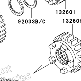 1999 Kawasaki NINJA ZX-9R (ZX900-C2) Transmission | Babbitts