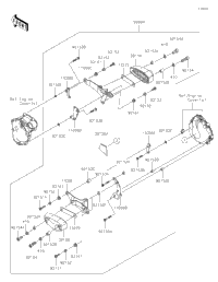 2021 Kawasaki Ninja ZX-6R ABS (ZX636GMFNN) Accessory(Engine Guard