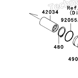 1998 Kawasaki PRAIRIE 400 4X4 (KVF400-A2) Drive Shaft (Front