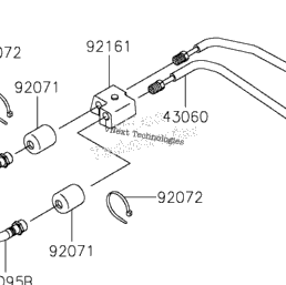 2016 Kawasaki CONCOURS 14 ABS (ZG1400EGF) Rear Master Cylinder