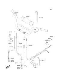 2003 Kawasaki KFX50 (KSF50-A1) Handlebar | Babbitts Kawasaki Parts