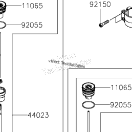 2024 Kawasaki Ninja ZX-6R (US) (ZX636KRFAL) Front Fork | Babbitts
