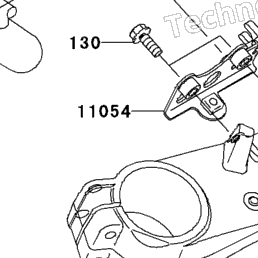 2007 Kawasaki NINJA ZX-14 (ZX1400A7F) Front Master Cylinder