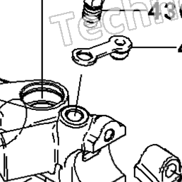 2007 Kawasaki NINJA ZX-14 (ZX1400A7F) Front Master Cylinder
