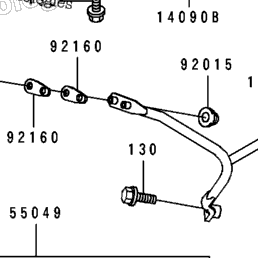 1992 Kawasaki NINJA ZX-7R (ZX750-K2) Cowling | Babbitts Kawasaki
