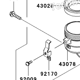 2011 Kawasaki NINJA ZX-6R (ZX600RBF) Front Master Cylinder