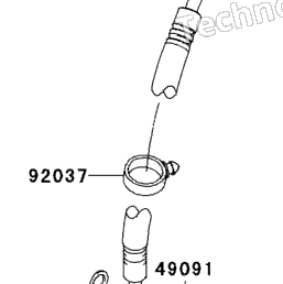 2011 Kawasaki NINJA ZX-6R (ZX600RBF) Front Master Cylinder