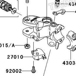 2011 Kawasaki NINJA ZX-6R (ZX600RBF) Front Master Cylinder