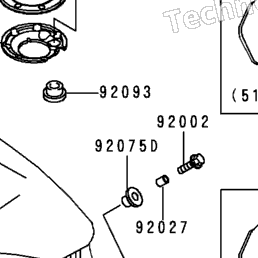 1995 Kawasaki CONCOURS (ZG1000-A10) Fuel Tank | Babbitts Kawasaki
