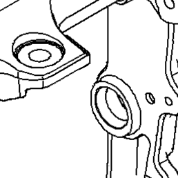 2009 Kawasaki NINJA ZX-6R (ZX600R9FA) Engine Mount | Babbitts
