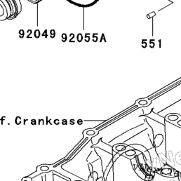 2006 Kawasaki NINJA ZX-6R (ZX636C6F) Oil Pump/Oil Filter