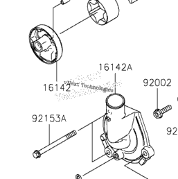2024 Kawasaki Ninja ZX-6R (US) (ZX636KRFAN) Oil Pump/Oil Filter