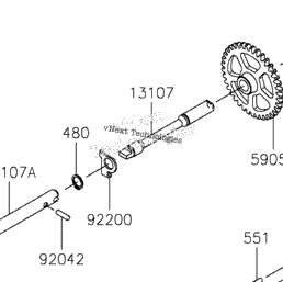 2024 Kawasaki Ninja ZX-6R (US) (ZX636KRFAN) Oil Pump/Oil Filter