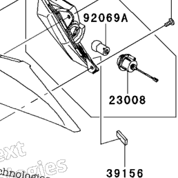 2014 Kawasaki NINJA 300 (EX300AEFA) Turn Signals | CyclePartsNation