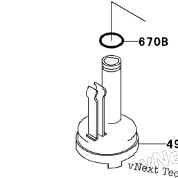 1997 Kawasaki NINJA ZX-11 (ZX1100-D5) Oil Pump/Oil Filter