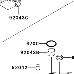 1997 Kawasaki NINJA ZX-11 (ZX1100-D5) Oil Pump/Oil Filter