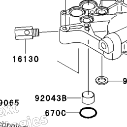 1997 Kawasaki NINJA ZX-11 (ZX1100-D5) Oil Pump/Oil Filter