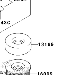 1997 Kawasaki NINJA ZX-11 (ZX1100-D5) Oil Pump/Oil Filter
