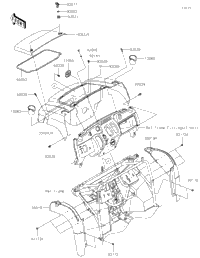 2020 Kawasaki MULE SX (KAF400RLF) Front Fender(S) | Holzhauers