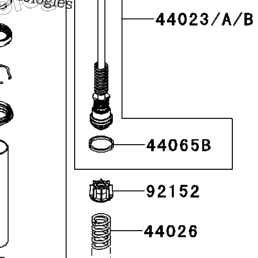 2013 Kawasaki NINJA ZX-10R (ZX1000JDF) Front Fork | Babbitts