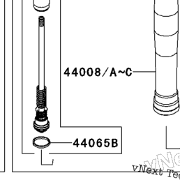 2013 Kawasaki NINJA ZX-10R (ZX1000JDF) Front Fork | Babbitts