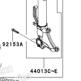 2013 Kawasaki NINJA ZX-10R (ZX1000JDF) Front Fork | Babbitts