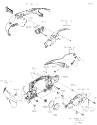 2019 Kawasaki Ninja ZX-10R (ZX1002EKFA) Headlight(S) | Babbitts