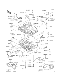 2006 Kawasaki NINJA 500 (EX500D6F) Crankcase | Babbitts Kawasaki
