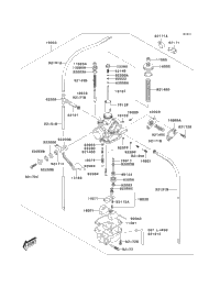 2006 Kawasaki KLX125 (KLX125A6F) Carburetor | Babbitts Kawasaki