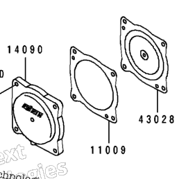 1993 Kawasaki JET SKI SUPER SPORT XI (JH750-B1) Carburetor Parts