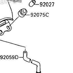 Kawasaki Genuine OEM Tap Assembly – Fits Vulcan 88 / 1500 (VN1500), 51023-1365