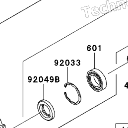 2010 Kawasaki Z1000 (ZR1000DAF) Rear Wheel/Chain | Babbitts