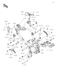 2018 Kawasaki Z900RS (ZR900CJFB) Engine Mount | Babbitts Kawasaki
