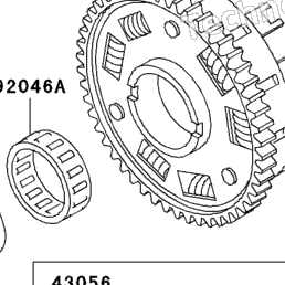1994 Kawasaki NINJA ZX-11 (ZX1100-D2) Clutch | Babbitts Kawasaki