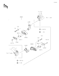 2024 Kawasaki Ninja 500 (EX500GRFNL) Accessory(Slider) | Babbitts
