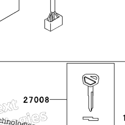 2000 Kawasaki NINJA ZX-6R (ZX600-J1) Ignition Switch/Locks