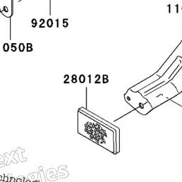 2001 Kawasaki NINJA ZX-6R (ZX600-J2) Ignition Switch/Locks