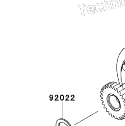 1995 Kawasaki BAYOU 220 (KLF220-A8) Clutch | Babbitts Kawasaki