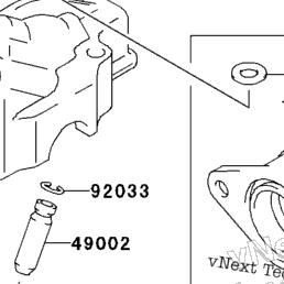 2005 Kawasaki KLX125L (KLX125-B3) Cylinder Head | Babbitts