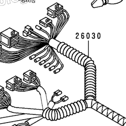 1997 Kawasaki NINJA ZX-6R (ZX600-F3) Chassis Electrical Equipment