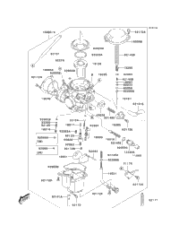 2005 Kawasaki KFX400 (KSF400-A3) Carburetor (A3) | Babbitts