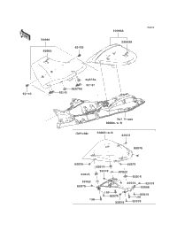 2006 Kawasaki NINJA ZX-10R (ZX1000D6F) Seat | Babbitts